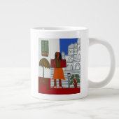 Grande Tasse La fille gitane devant Sacre Coeur 2006 (Droite)