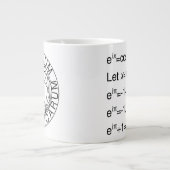 Grande Tasse La formule d'Euler, la dérivation de l'identité (Devant)