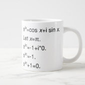 Grande Tasse La formule d'Euler, la dérivation de l'identité (Droite)