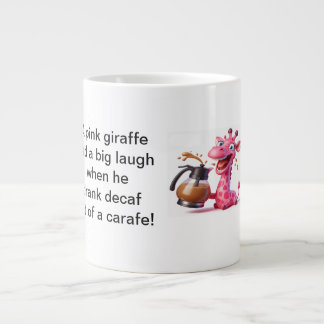 Grande Tasse La girafe rose