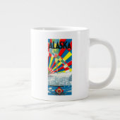 Grande Tasse La ligne affiche de l'Alaska de paquebot (Droite)