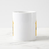 Grande Tasse La maison est où le chien est (Devant)