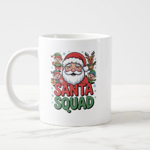 Grande Tasse La mauvaise influence du Père Noël (Escouade du Pè
