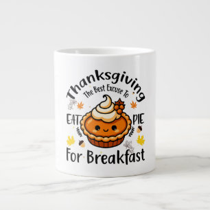 Grande Tasse La meilleure excuse pour manger de la tarte au pet