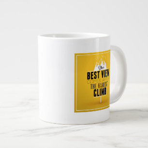 Grande Tasse La Meilleure Vue Arrive Après La Plus Difficile M