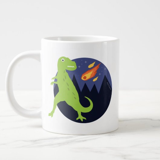 Grande Tasse La Météorite Qui S'Est Coincée (Gauche)