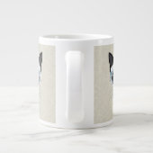 Grande Tasse La mode des chats de Siaman intelligente (Dos)