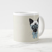 Grande Tasse La mode des chats de Siaman intelligente (Devant droit)