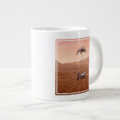 Grande Tasse La Persévérance Arrive En Toute Sécurité Sur Mars. (Devant droit)