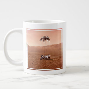 Grande Tasse La Persévérance Arrive En Toute Sécurité Sur Mars.