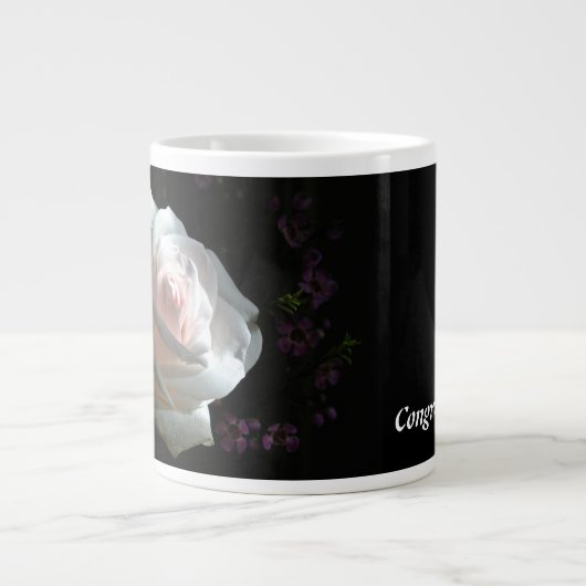 Grande Tasse La Rose Blanche (Devant)