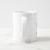Grande Tasse La Saint Valentin en boue (Dos)