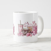 Grande Tasse La Saint Valentin en boue (Devant droit)
