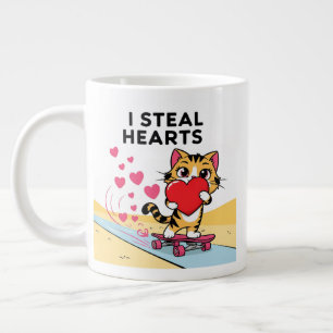 Grande Tasse La Saint Valentin pour les couples et les amis