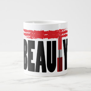 Grande Tasse La Typographie De Beauté