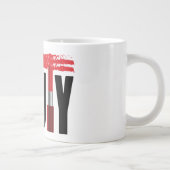Grande Tasse La Typographie De Beauté (Droite)