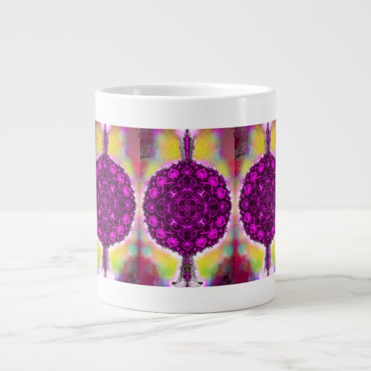 Grande Tasse La vibration de la lumière (Devant)