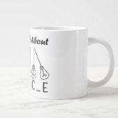 Grande Tasse La vie, c'est l'équilibre de l'inspiration de moti (Droite)