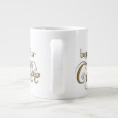 Grande Tasse La vie commence après café (Dos)