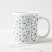 Grande Tasse La vie côtière Océans Bleus (Droite)