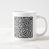 Grande Tasse Labyrinthe de QR (Droite)