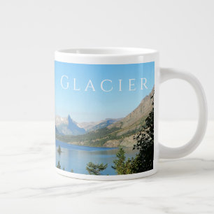 Grande Tasse Lac Saint Mary, Montagnes, Parc national des Glaci