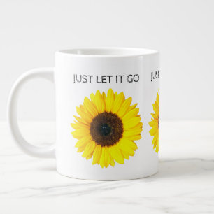 Grande Tasse Lâchez prise Tournesol