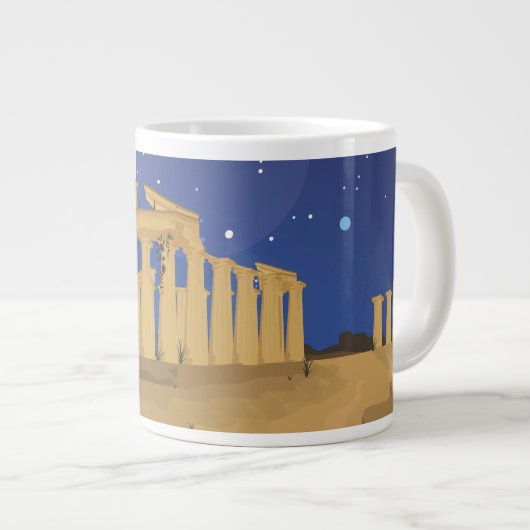Grande Tasse L'Acropole d'Athènes (Devant droit)