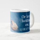 Grande Tasse Laisser aller contre tenir (Devant droit)