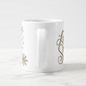 Grande Tasse Laisser neiger (Dos)