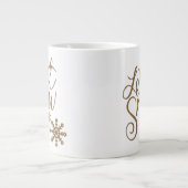 Grande Tasse Laisser neiger (Devant)