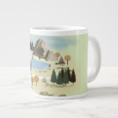 Grande Tasse Laissez Votre Âme Respirer (Devant droit)