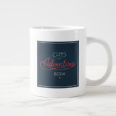 Grande Tasse Laissons Commencer L'Aventure (Droite)