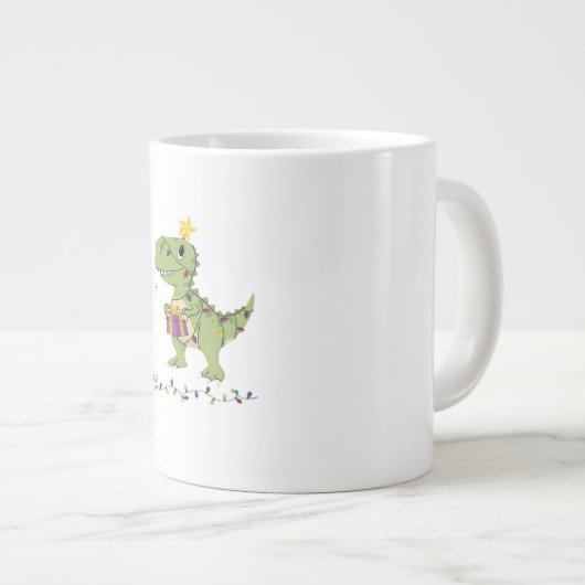 Grande Tasse Laissons-nous tomber la classique de Noël (Devant droit)