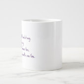 Grande Tasse L'amour d'une mère (Devant)