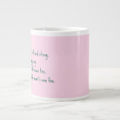 Grande Tasse L'amour d'une mère (Devant)