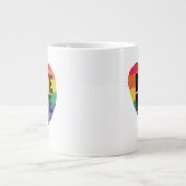 Grande Tasse L'amour est l'amour (Devant)