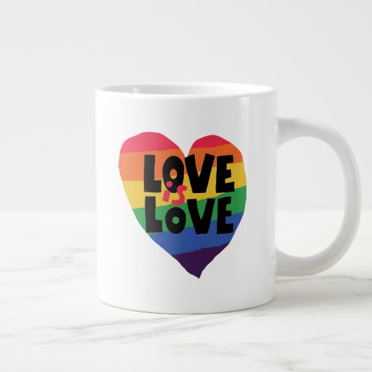Grande Tasse L'amour est l'amour (Droite)