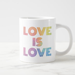 Grande Tasse L'amour est l'amour Grandes surfaces modernes