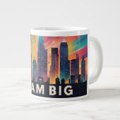 Grande Tasse L'amour et l'autonomisation (Devant droit)