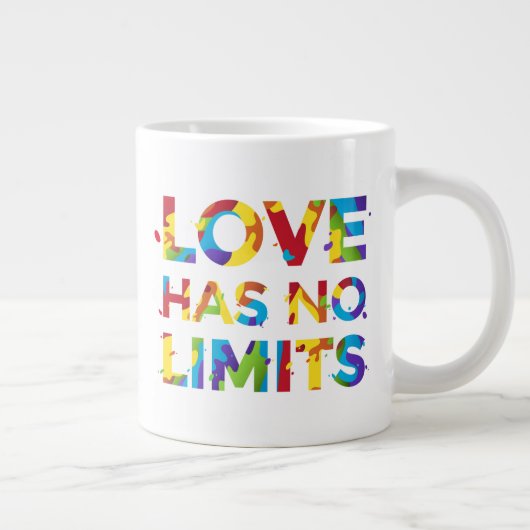 Grande Tasse L'amour n'a pas de limites (Droite)