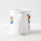 Grande Tasse L'amour n'a pas de limites Unicorne (Dos)