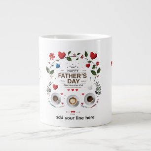 Grande Tasse L'amour personnalisé de votre petite étoile