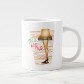 Grande Tasse Lampe d'histoire de Noël | Leg Up (Droite)