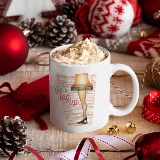 Grande Tasse Lampe d'histoire de Noël | Leg Up