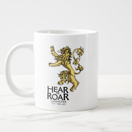Grande Tasse Lannister Sigil - Entendez-Moi Roar (Gauche)