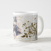 Grande Tasse Lapin blanc (Devant droit)