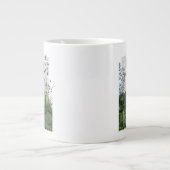 Grande Tasse Lapin dans une patte de chou (Devant)