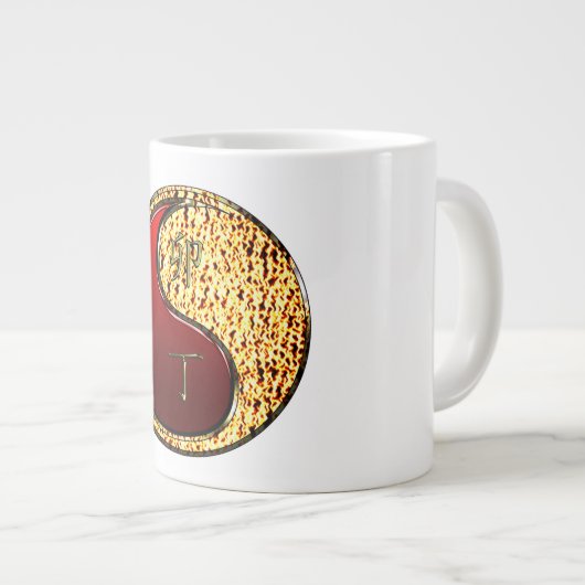 Grande Tasse Lapin de Feu (Devant droit)