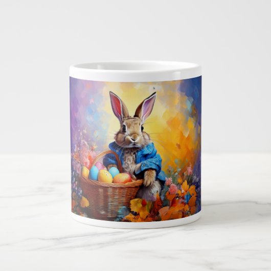 Grande Tasse Lapin de Pâques (Devant)